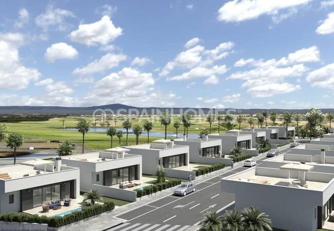 Condado De Alhama'da Güvenlikli Sitede Özel Havuzlu Villalar 7