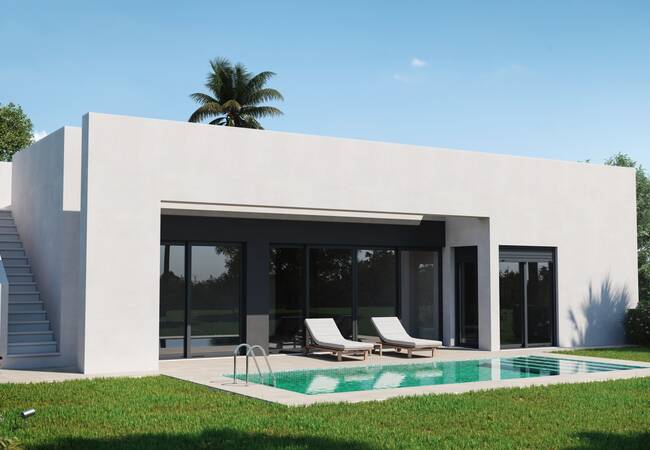 Modern Detached Villas with Private Pools in Condado De Alhama 1