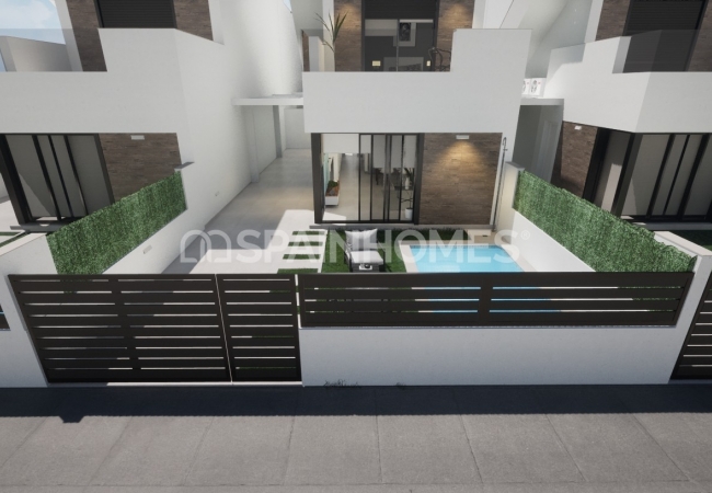 Villas with Private Pool and Car Park in Los Alcazares Murcia 4