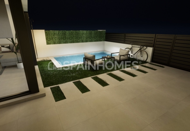 Villas with Private Pool and Car Park in Los Alcazares Murcia 10