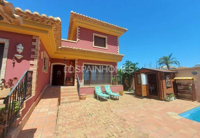 MittelmeerVilla mit Pool in San Pedro Del Pinatar