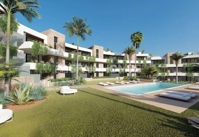Bekväma Lägenheter I Ett Populärt Område I La Manga Cartagena
