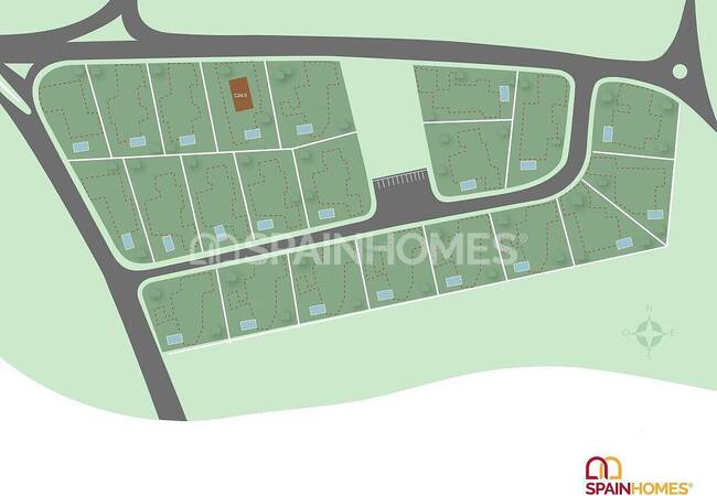 Generous 524m2 of Land Surrounded by Nature in La Manga Club 2