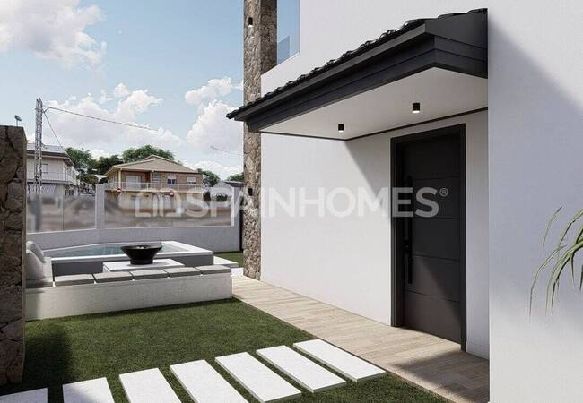 San Pedro Del Pinatar'da Şık Tasarımlı Müstakil Villalar 3