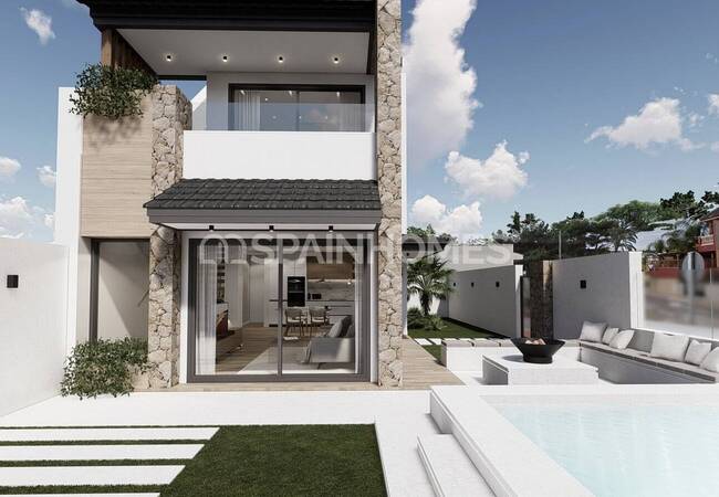 San Pedro Del Pinatar'da Şık Tasarımlı Müstakil Villalar 2