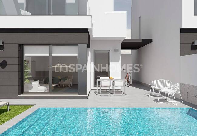 Detached Modern Villas with Pools in San Javier Murcia