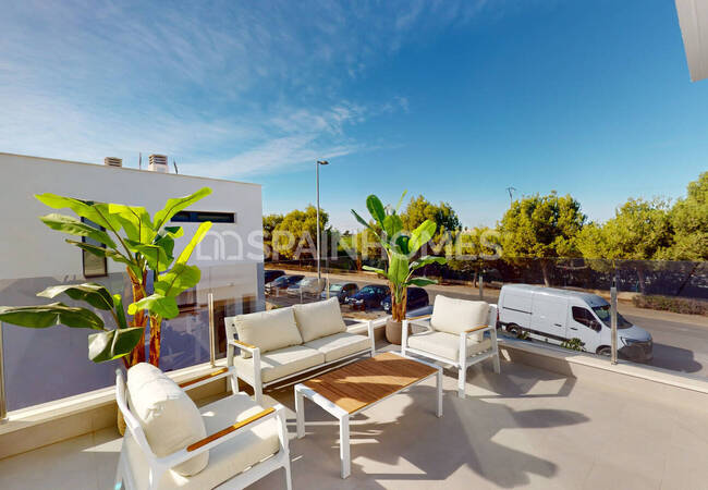 Современные Отдельные Дома с Бассейнами в Лос-Алькасаресе 10