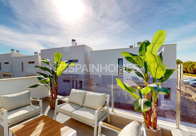 Современные Отдельные Дома с Бассейнами в Лос-Алькасаресе 11