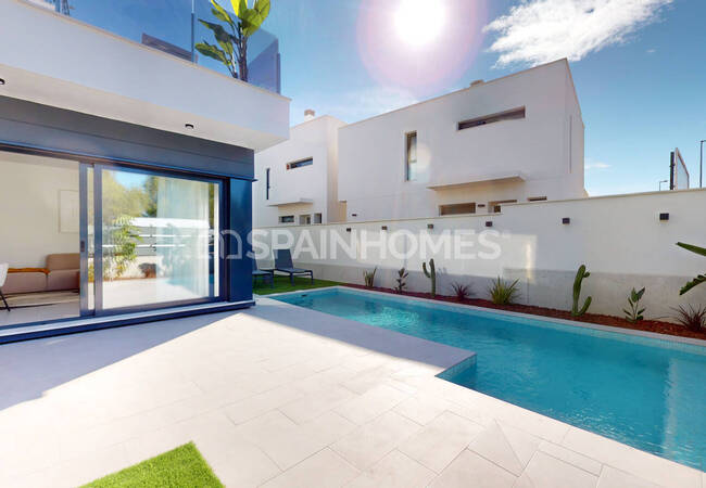 Современные Отдельные Дома с Бассейнами в Лос-Алькасаресе 6