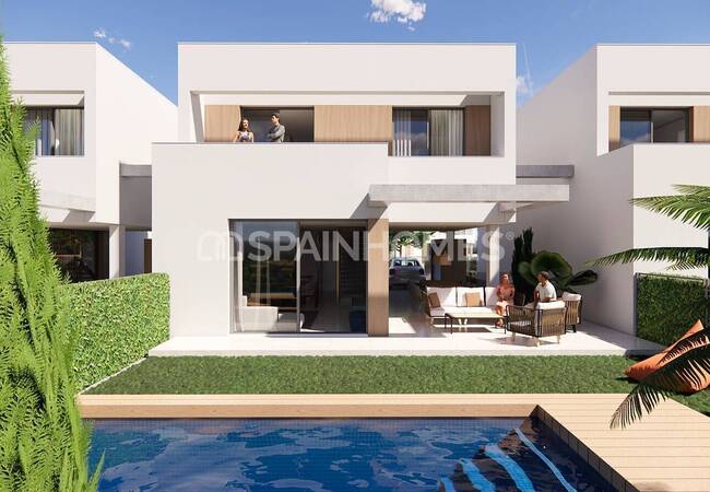 Detached Villas with Private Pools in Torre Pacheco Murcia