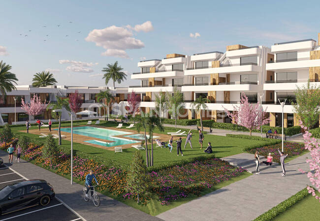 Modern and Affordable Golf Flats in Fuente Alamo Murcia 1