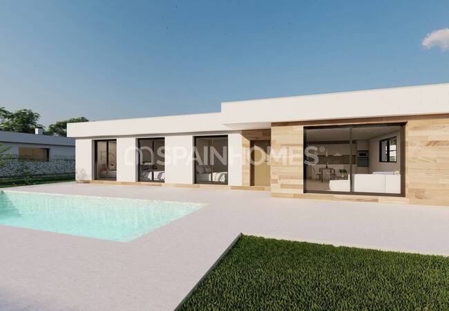 Moderne Huizen Met Mediterrane Stijl In Calasparra Murcia