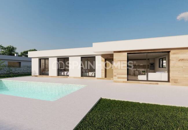Villas Modernas Con Estilo Mediterráneo En Calasparra Murcia