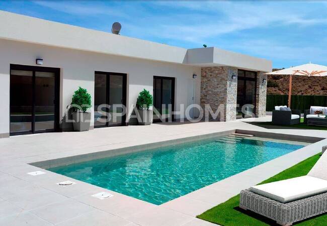 Modern Villas with Mediterranean Style in Calasparra Murcia