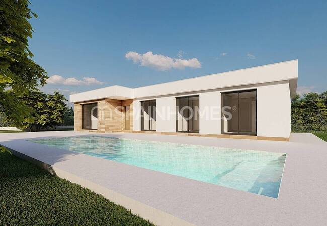 Modern Villas with Mediterranean Style in Calasparra Murcia 1