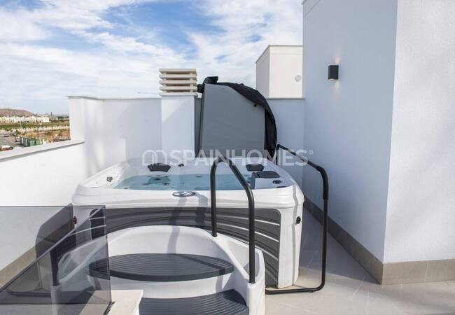 Torre Pacheco'da Prestijli Bir Sitede Modern Villalar 32