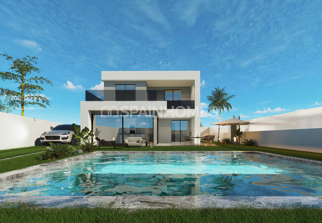 San Pedro'da Özel Havuzlu Otoparklı Müstakil Villalar 3