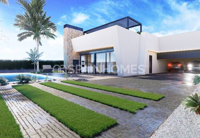 Detached Bungalow Style Villas with Pools in San Javier