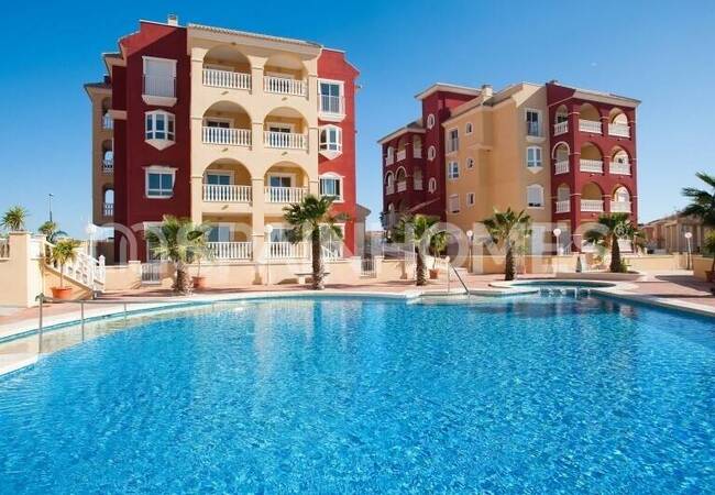 Los Alcazares Costa Calida'da Akdeniz Tarzı Yenilenmiş Daire 7