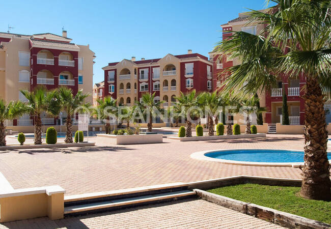 Los Alcazares Costa Calida'da Akdeniz Tarzı Yenilenmiş Daire 6