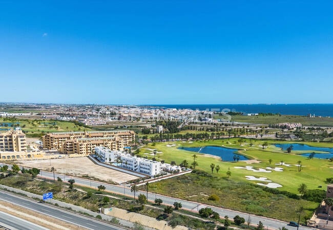 Murcia Los Alcázares'te Ünlü Golf Sahasına Yakın Daireler 2