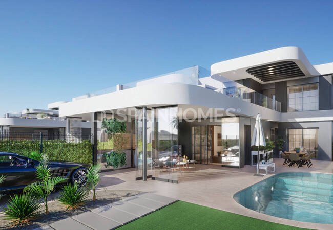 Недвижимость с бассейнами в Лос Алькасарес Коста Калида 2