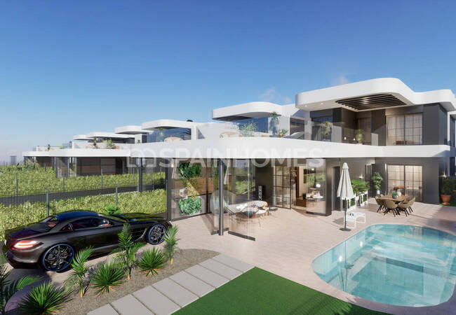 Недвижимость с бассейнами в Лос Алькасарес Коста Калида 10