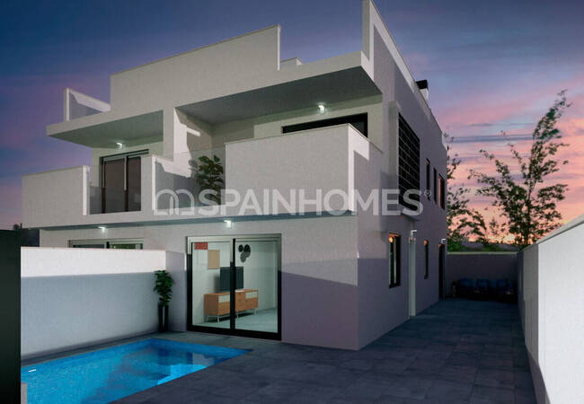 Maisons Jumelées Avec Piscine Privée À San Pedro Del Pinatar 2