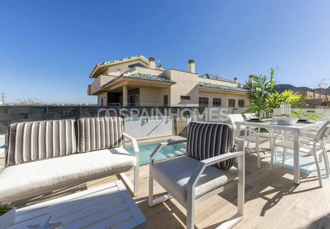 Murcia Los Belones'te Özel Havuzlu ve Otoparklı İkiz Villa 5