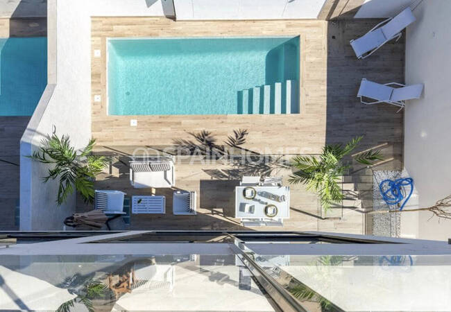 Murcia Los Belones'te Özel Havuzlu ve Otoparklı İkiz Villa 8