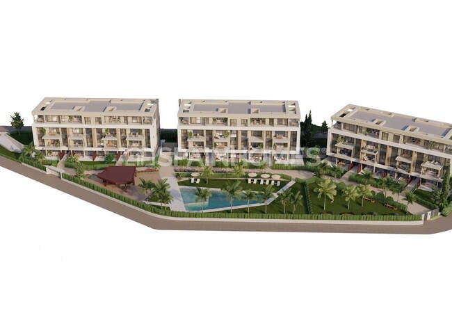 Murcia'da Havuzlu Kapsamlı Sitede Şık Daireler 5