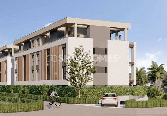 Murcia'da Havuzlu Kapsamlı Sitede Şık Daireler 2