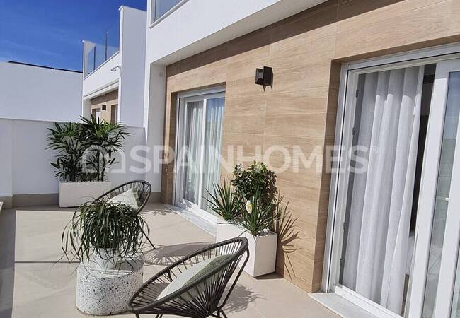 San Pedro Del Pinatar'da 3 Yatak Odalı ve Özel Havuzlu Villalar 6