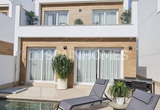 San Pedro Del Pinatar'da 3 Yatak Odalı ve Özel Havuzlu Villalar 2