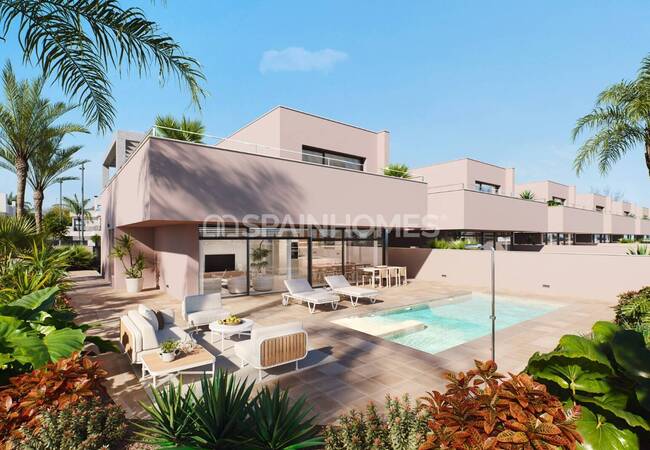 Detached Villas with Pool and Luxury Design in Murcia Roldan 3