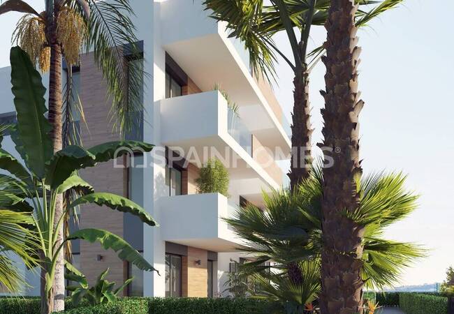 Los Alcázares'te Plaja ve Golf Sahasına Yakın Konumda Daireler 2