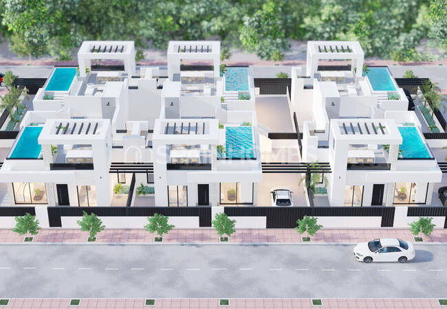 3-bedroom Detached Houses in a Complex in Torre Pacheco Murcia 8