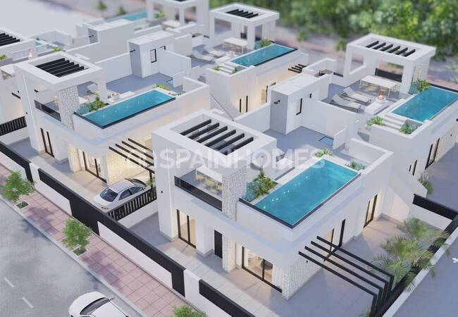 3-bedroom Detached Houses in a Complex in Torre Pacheco Murcia 7