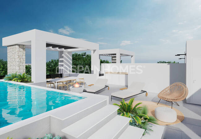 3-bedroom Detached Houses in a Complex in Torre Pacheco Murcia 2