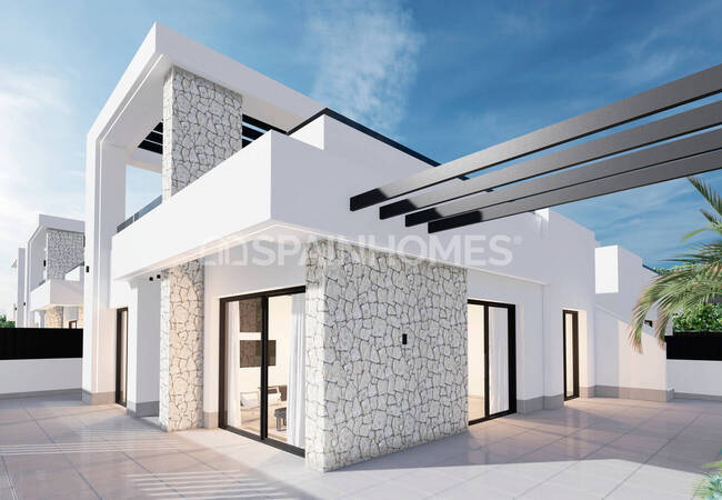 3-bedroom Detached Houses in a Complex in Torre Pacheco Murcia