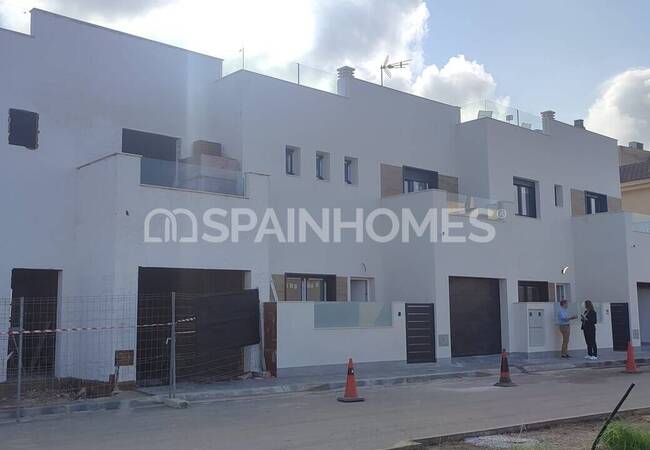 Maisons De Ville Élégantes Avec Piscine À Los Belones Murcie