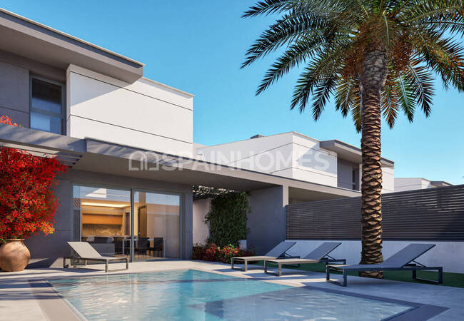 3-bedroom Villas Near the Beach in Los Nietos Murcia