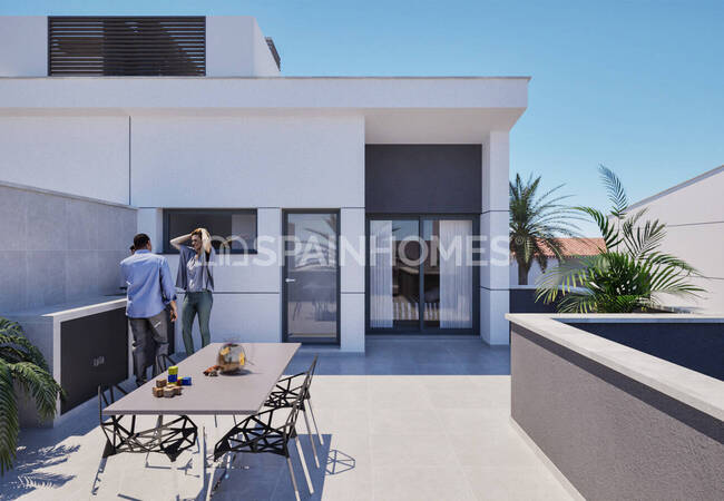 Villa's Met 3 Slaapkamers Vlakbij Het Strand In Los Nietos Murcia 3