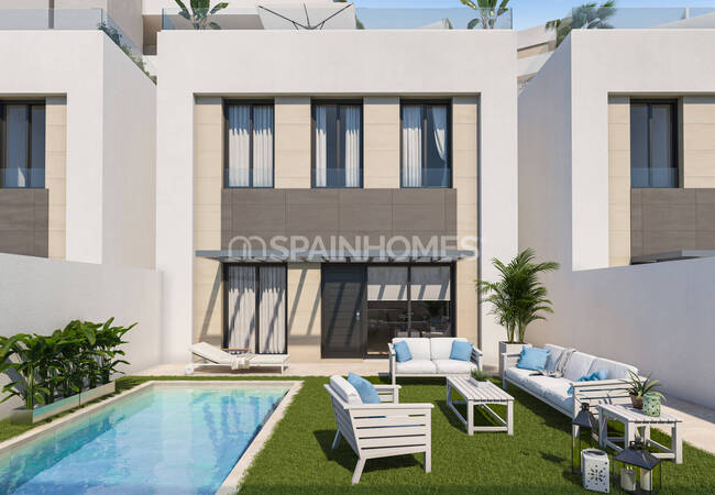 Stylish Design Villas with Pools and Garages in águilas Murcia