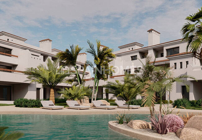 Mediterranean-inspired Apartments Near the Sea in Los Alcazares