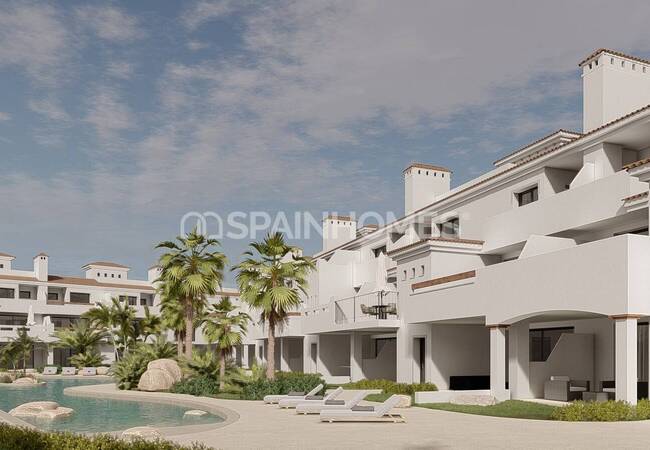 Mediterranean-inspired Apartments Near the Sea in Los Alcazares 1