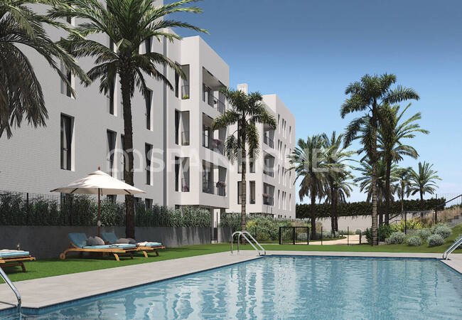 Stylish Flats with Communal Pool in Murcia City