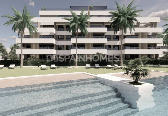 Snygga Lägenheter I Ett Komplex Med Pool I Murcia Torre-pacheco 2