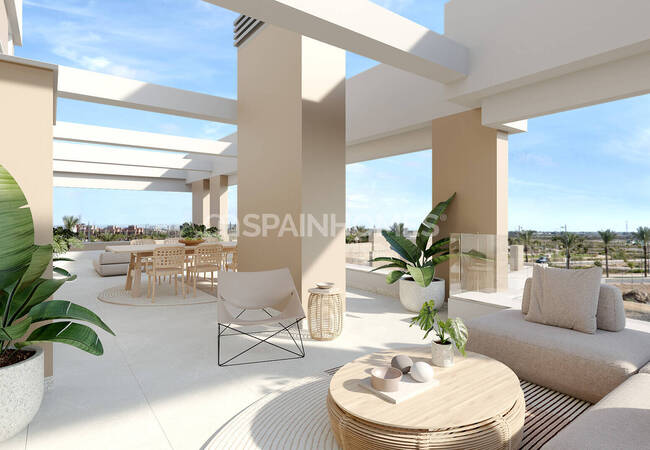 Snygga Lägenheter I Ett Komplex Med Pool I Murcia Torre-pacheco 7
