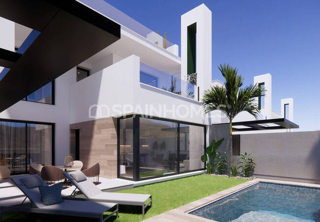 Propiedades Con Estilo Con Piscinas En Un Complejo En Torre Pacheco 1